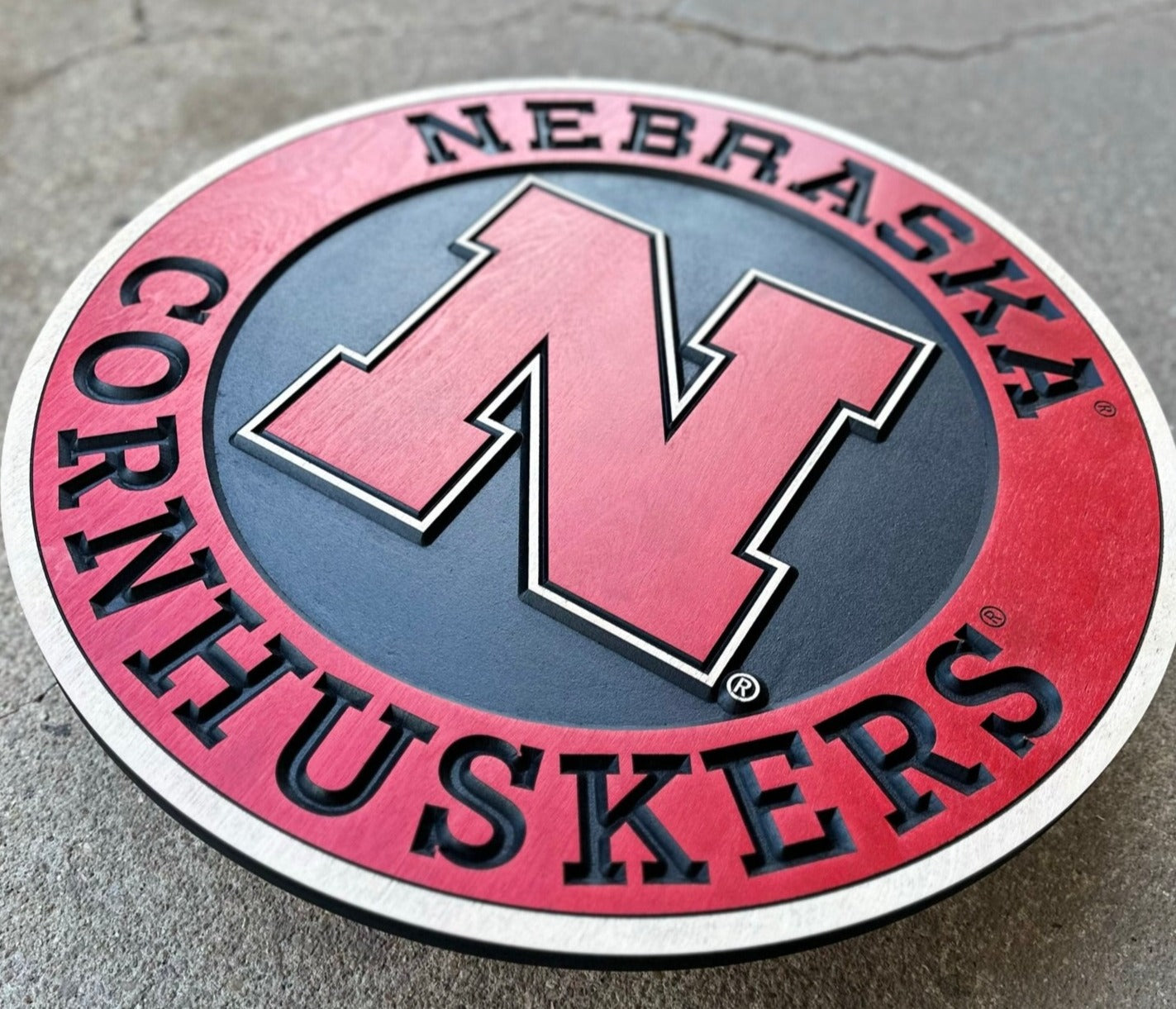 Nebraska Cornhuskers Wood Wall Art