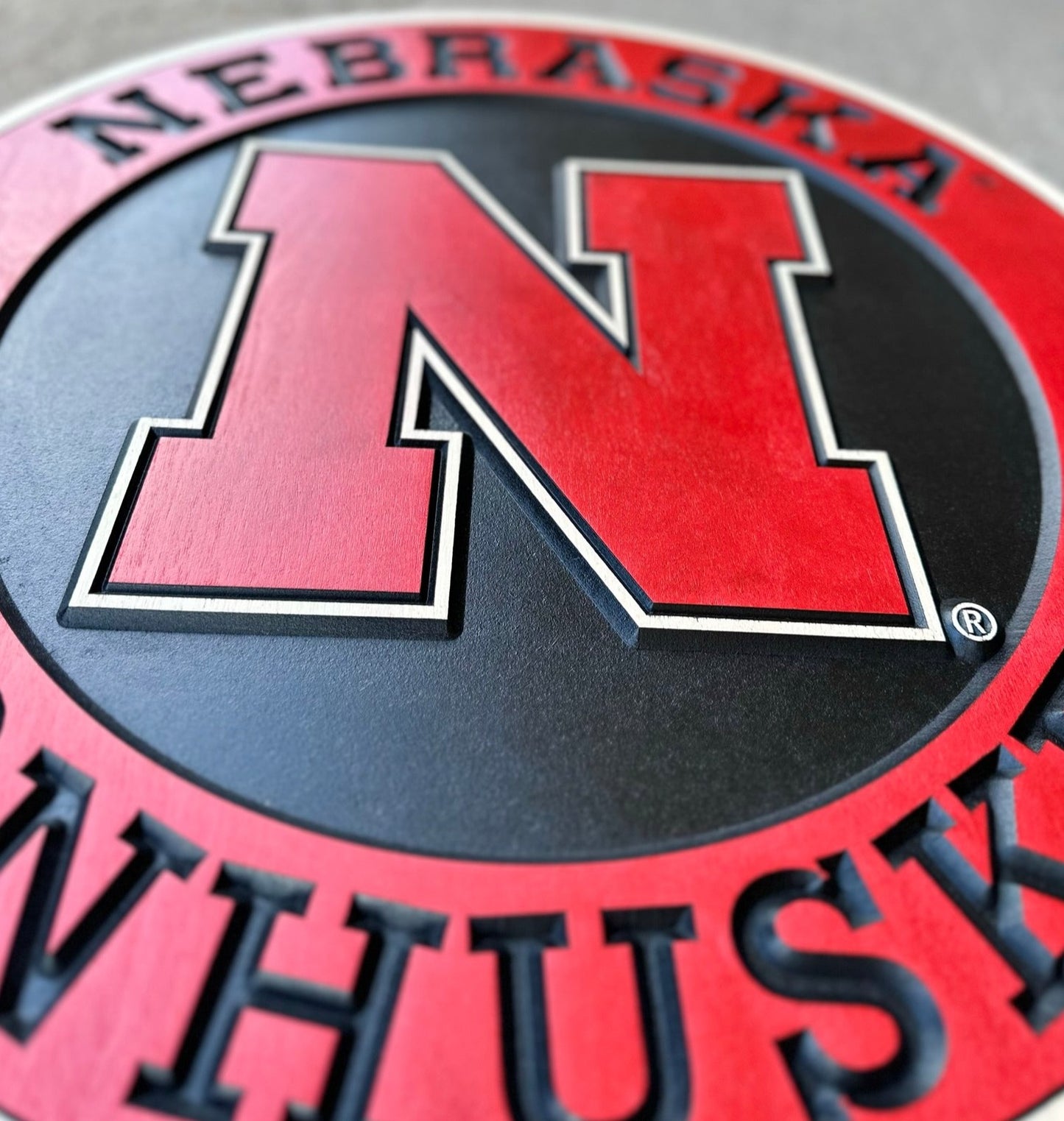 Nebraska Cornhuskers Wood Wall Art