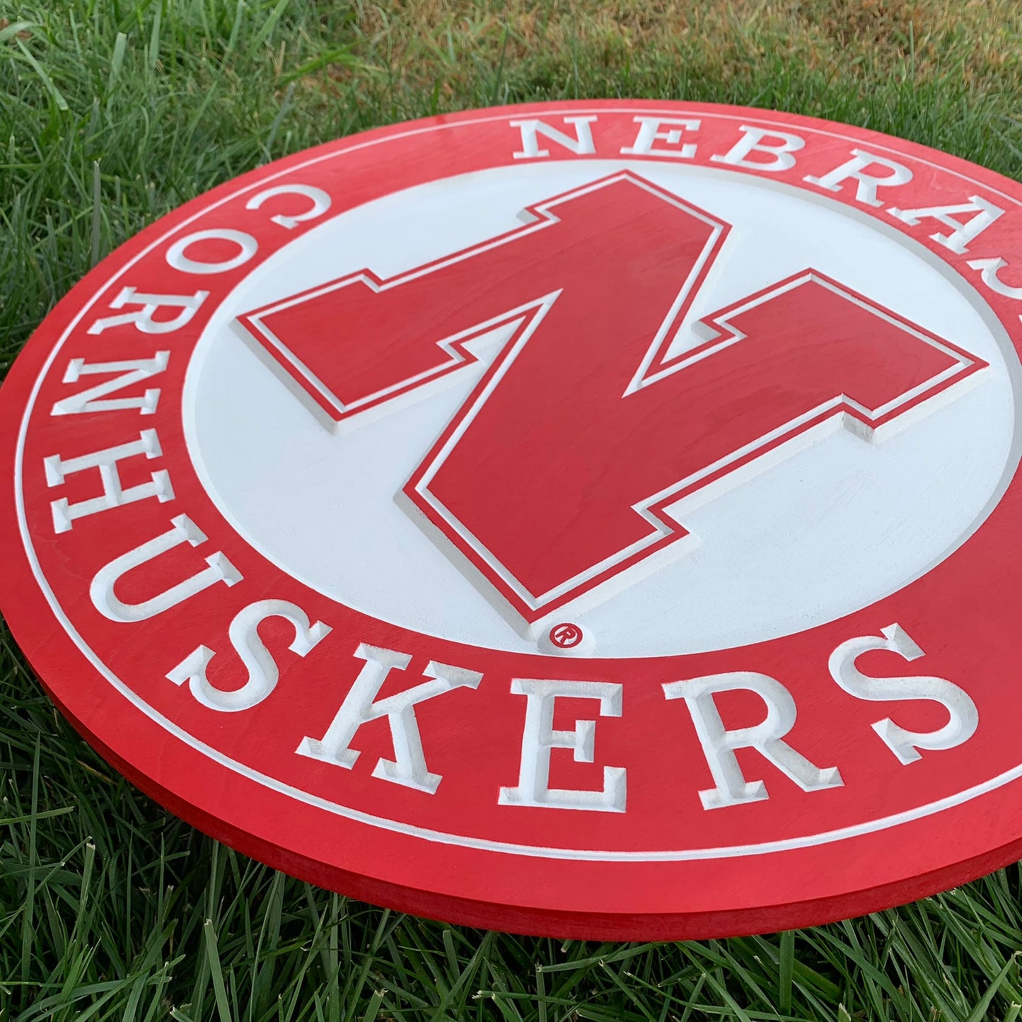 Nebraska Cornhuskers Wood Wall Plaque