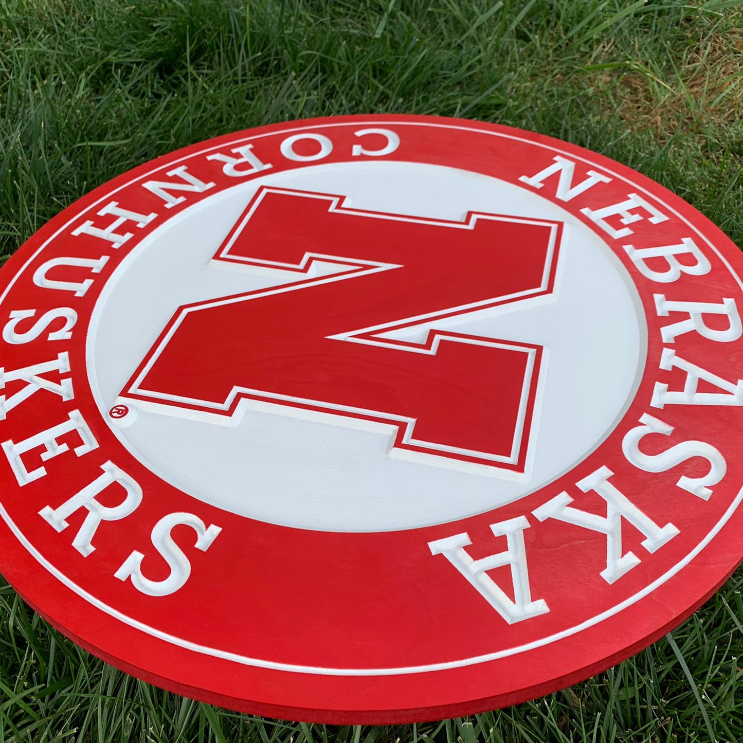 Nebraska Cornhuskers Wood Wall Plaque