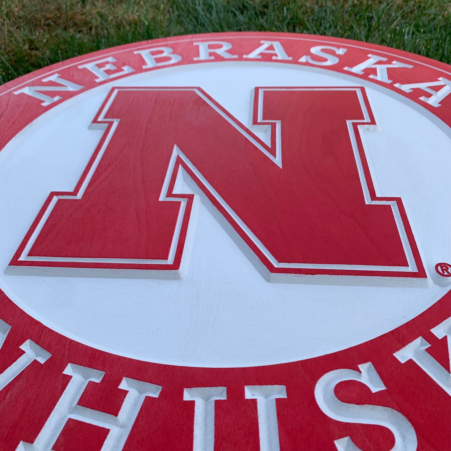 Nebraska Cornhuskers Wood Wall Plaque